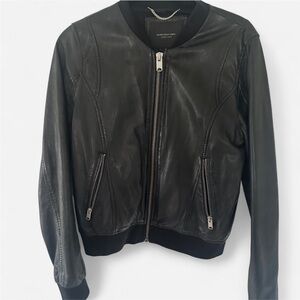 Marc New York Black Bomber Jacket